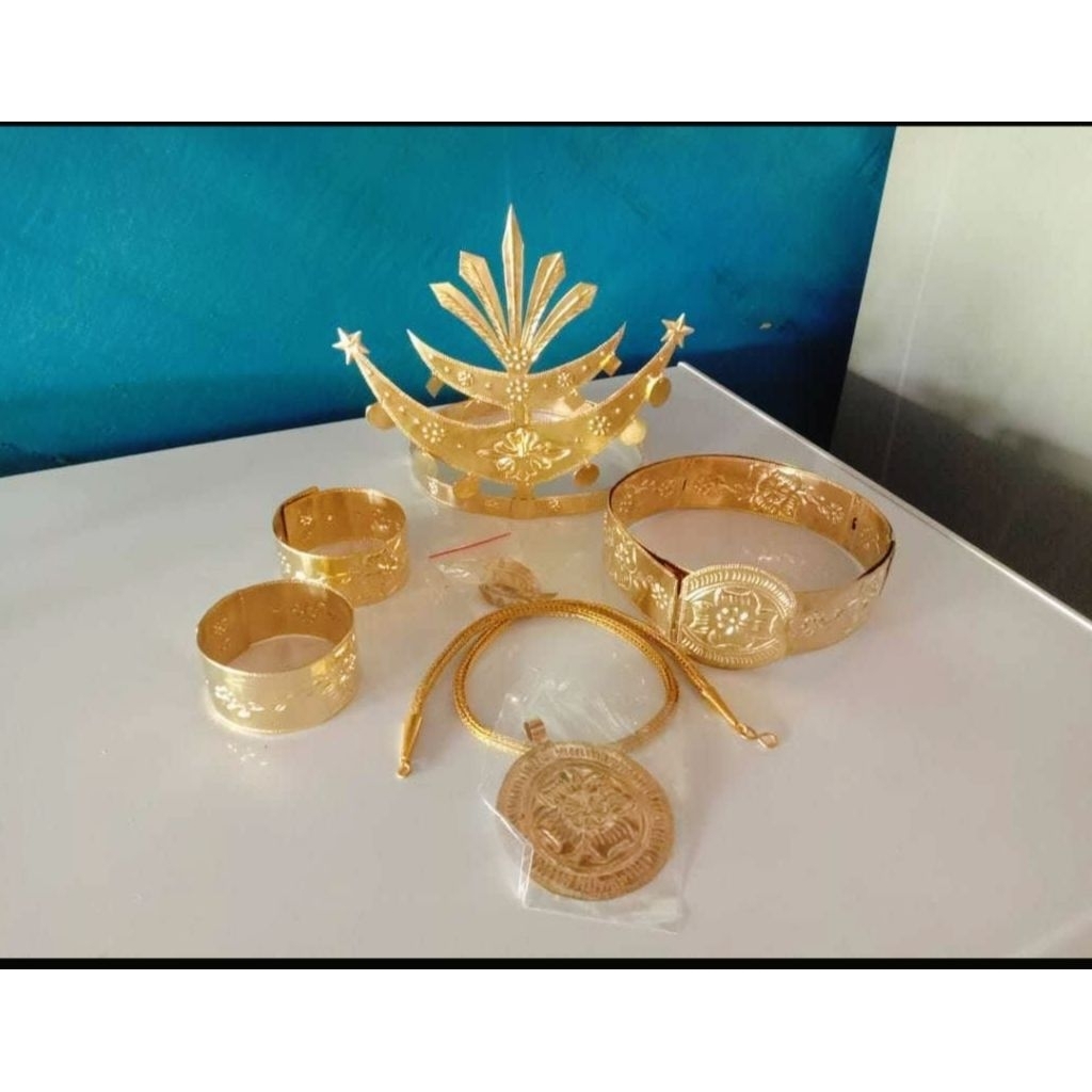 AKSESORIS ADAT TIMOR NTT/GOLD