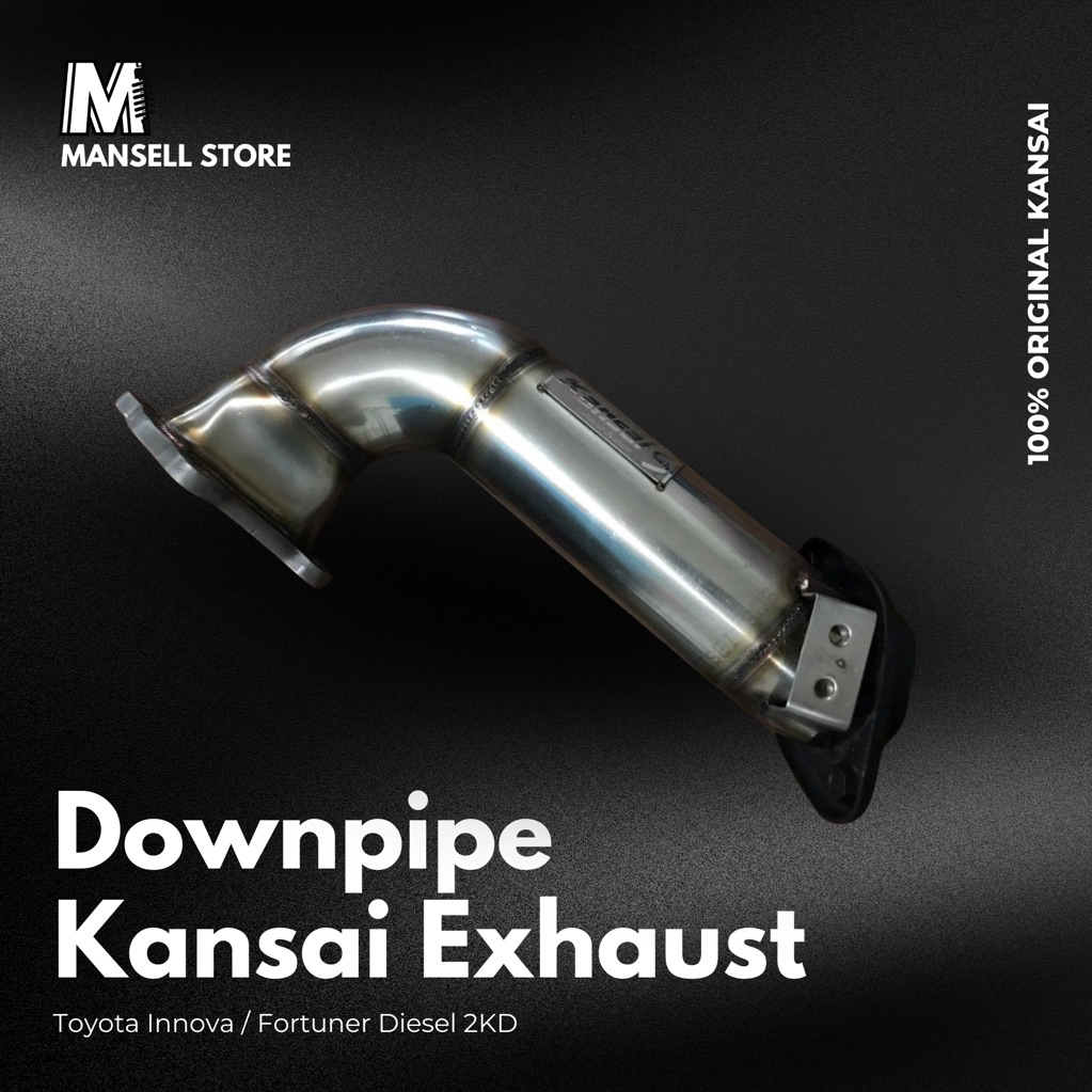 Downpipe Kansai Exhaust Toyota Innova / Fortuner Diesel 2KD