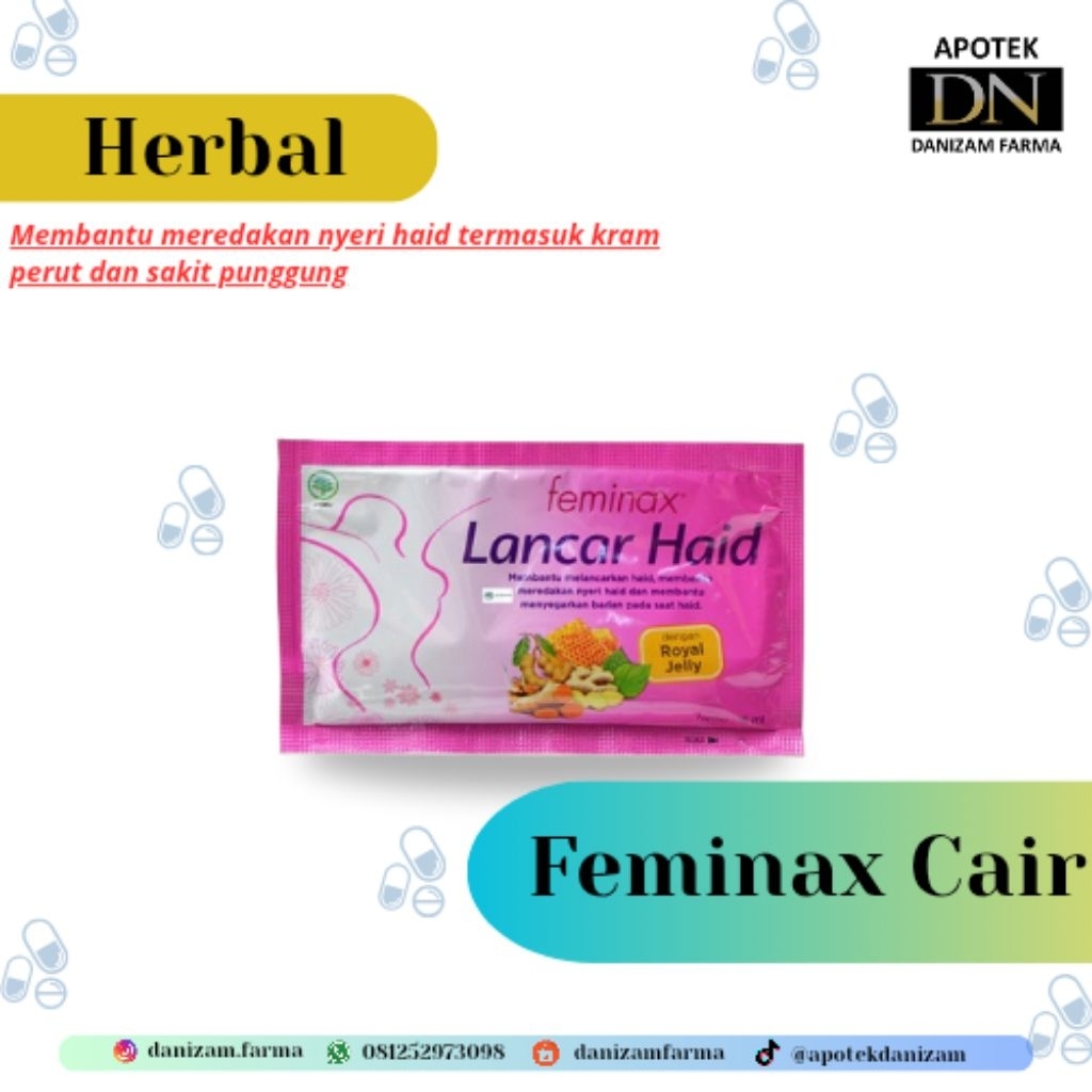 Feminax Cair @5 Sachet