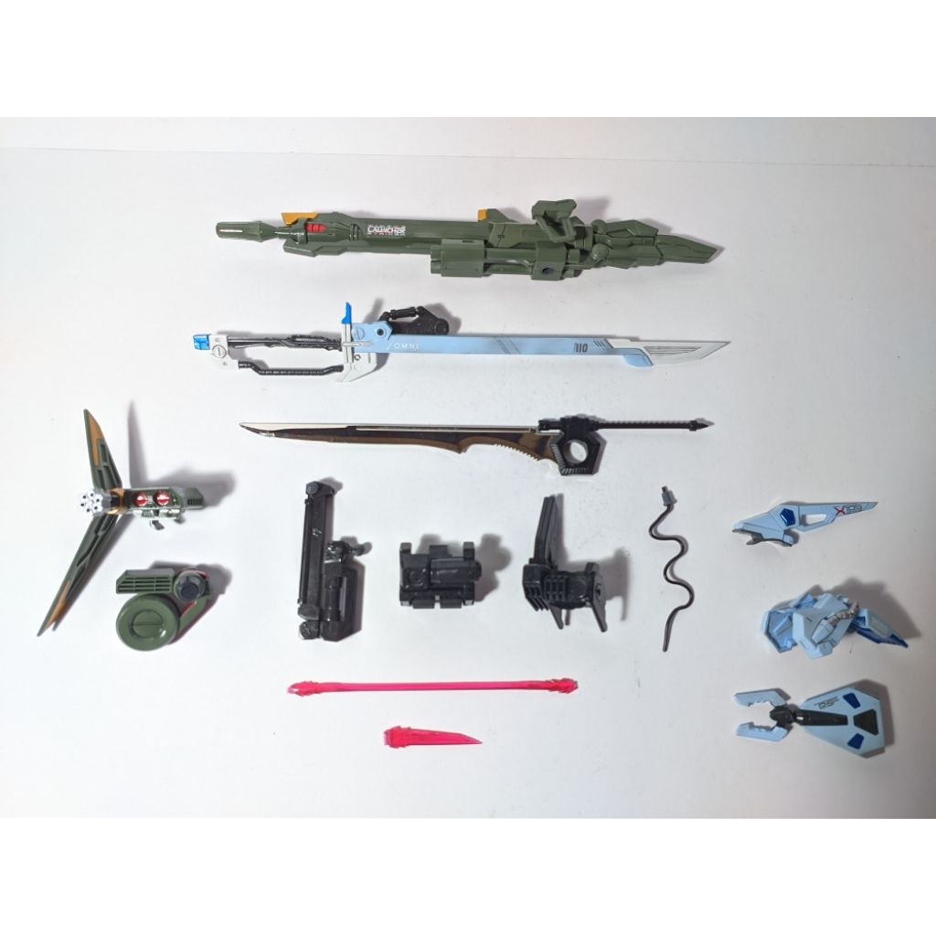 MG Sword Launcher Strike Gundam Bandai seken repaint