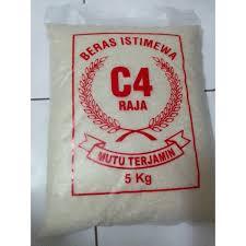 

Beras C4 Raja Istimewa 5Kg Paket Bagus