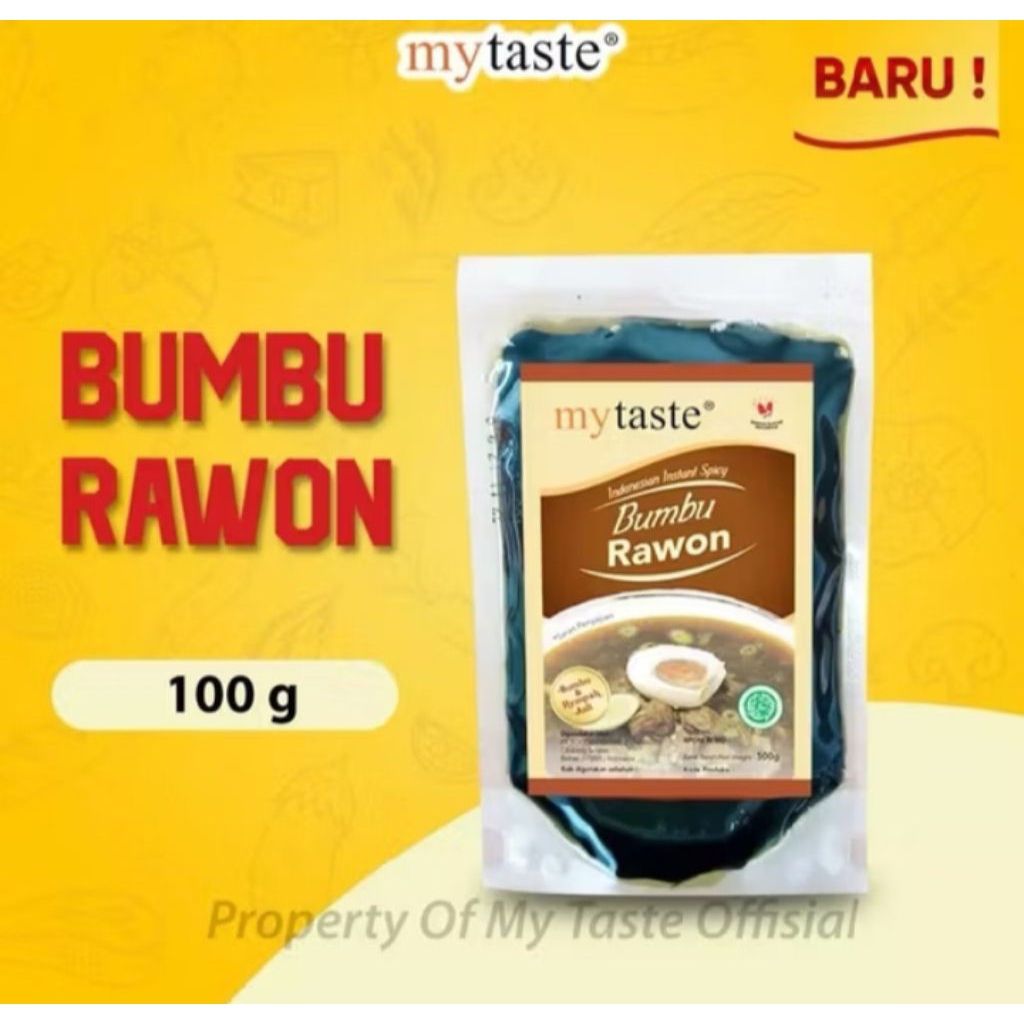 

MY TASTE SAUS RAWON KEMASAN 100GR / MY TASTE