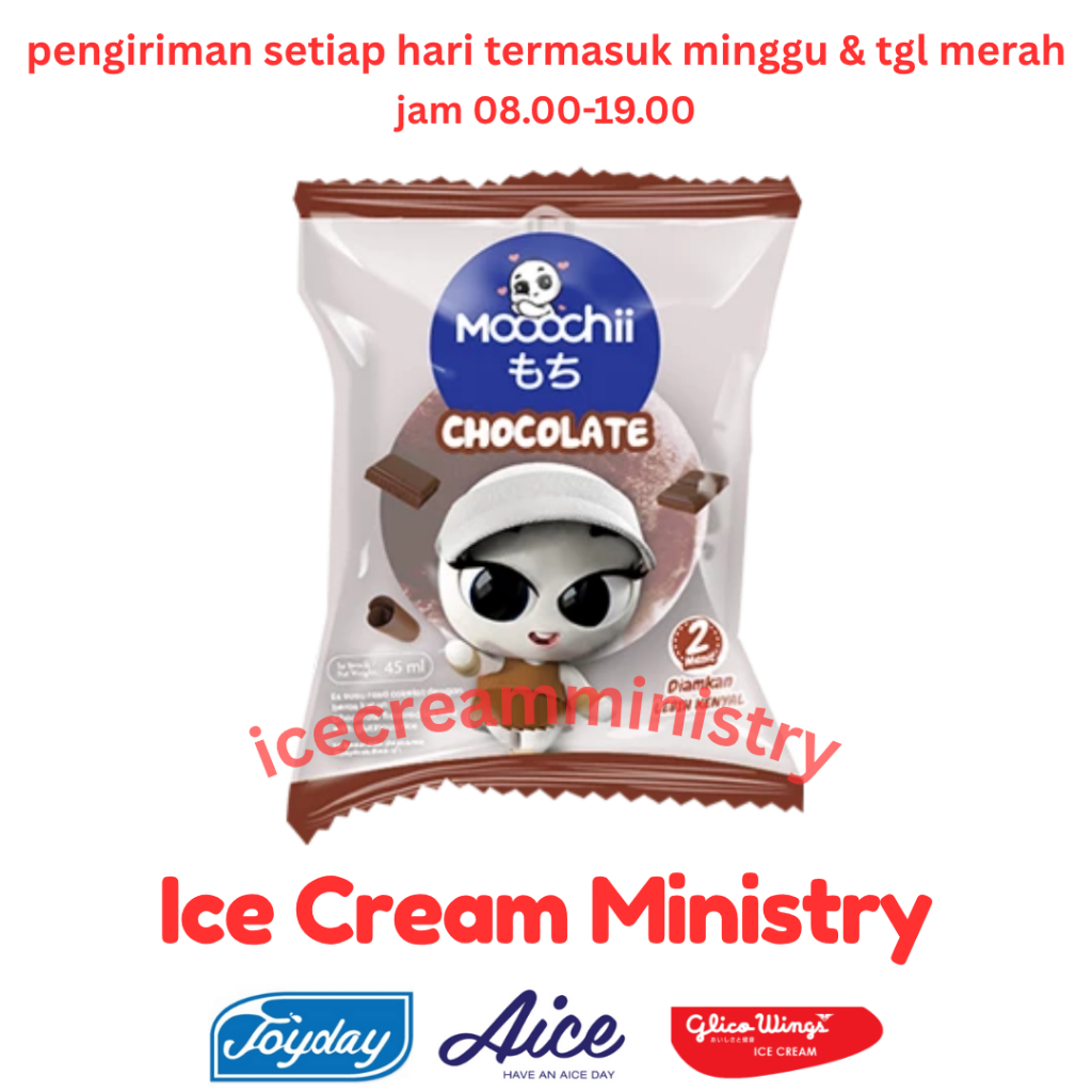 

Aice Mochi Coklat 1 Dus isi 40