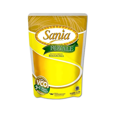 

Sania Royale 2 Liter 1 Pouch Minyak Goreng