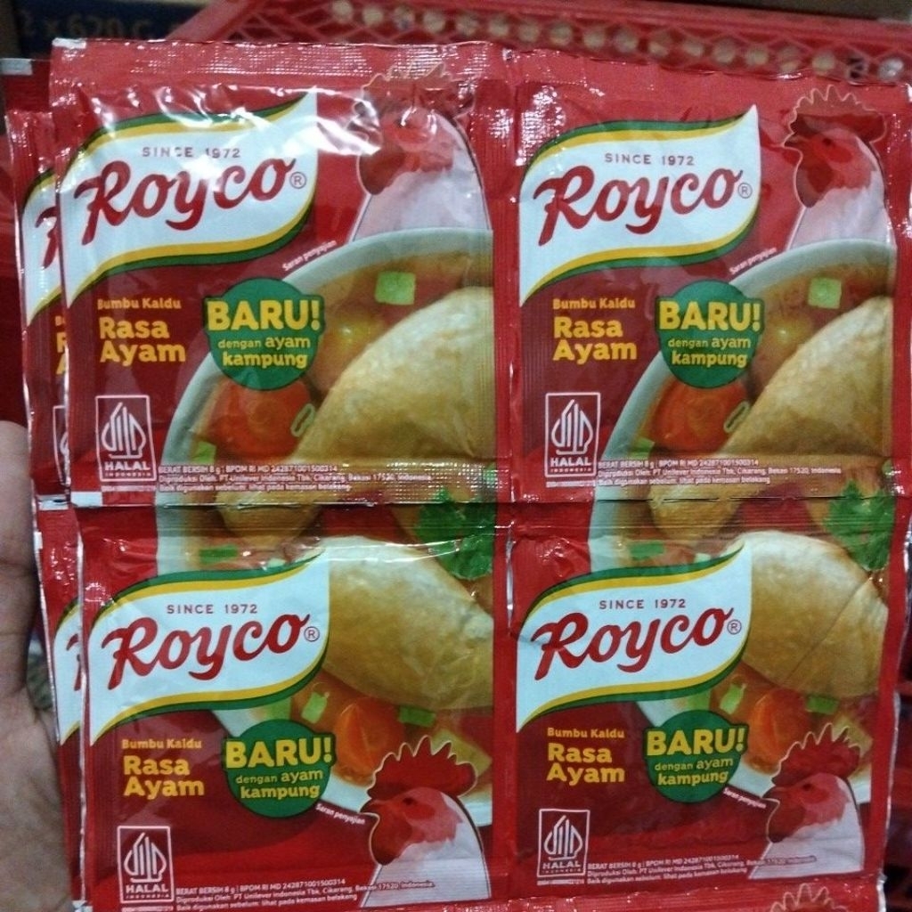 

Royco Ayam Kampung Penyedap Rasa Makanan