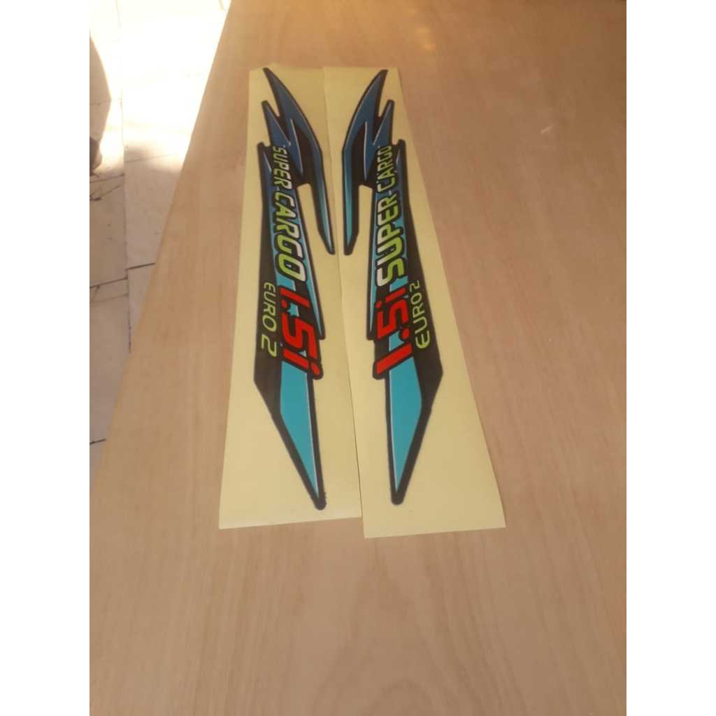 stiker liat body carry pickup futura 1.5 1500 cc super cargo euro futura pickup 1.5