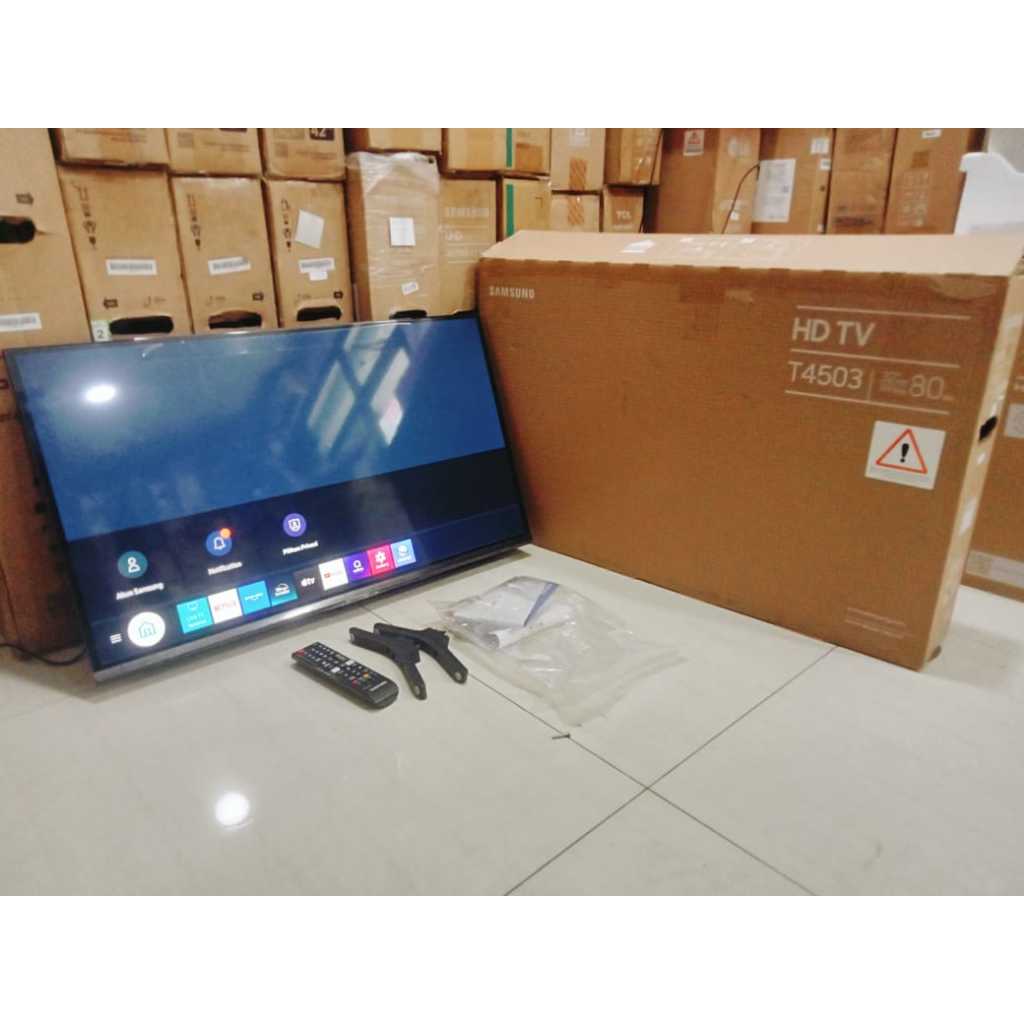 [+free packing kayu] Led Samsung 32 Inch Smart TV Youtube Wifi Connect Kondisi bekas masih segel 548