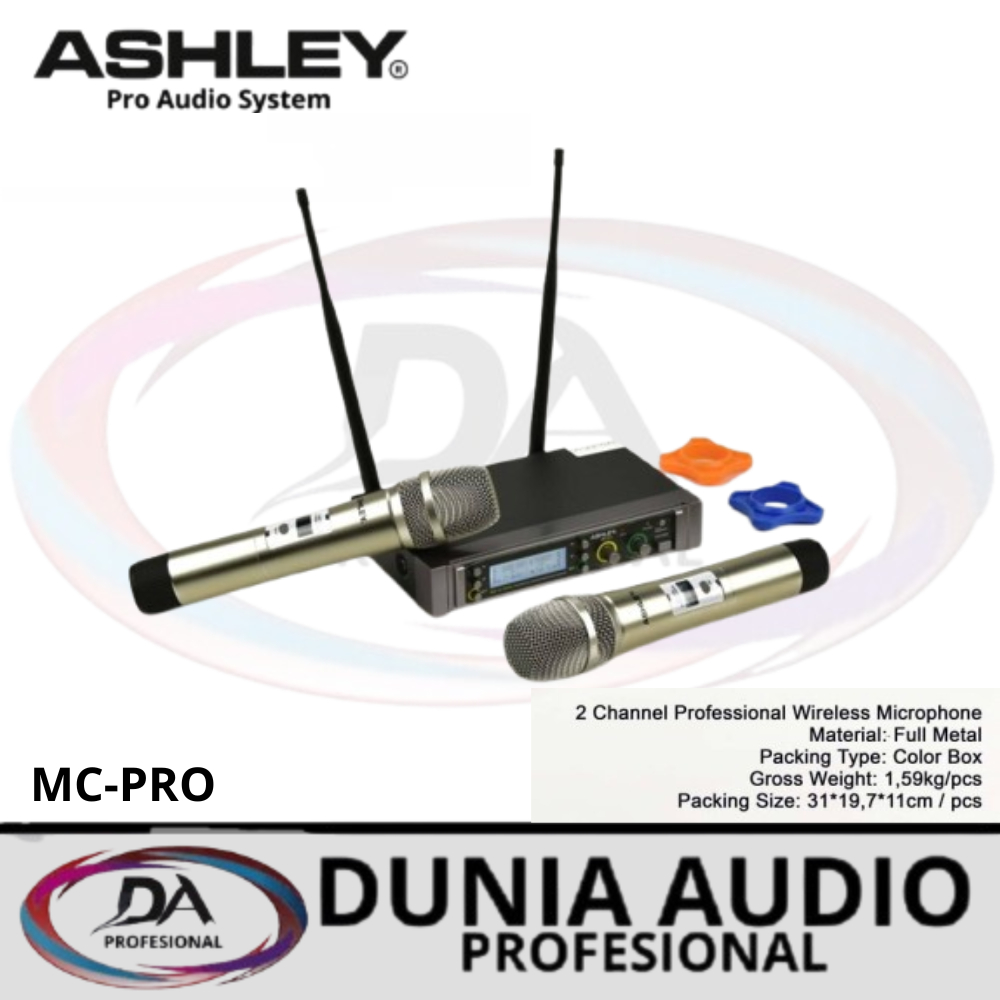 Mic Wireless ASHLEY MC PRO Original Ashley Mc PRO
