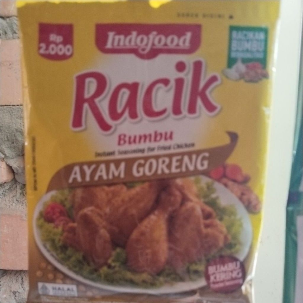 

Racik bumbu Ayam goreng isi 3 pcs