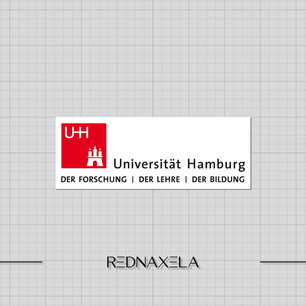 

Stiker Vinyl Universitat Hamburg Logo Stiker Koper Outdoor Waterproof Sticker