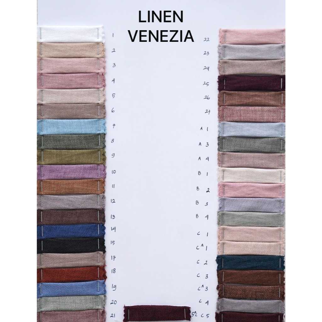 Kakania Textile 1 Roll Kain LINEN VENEZIA