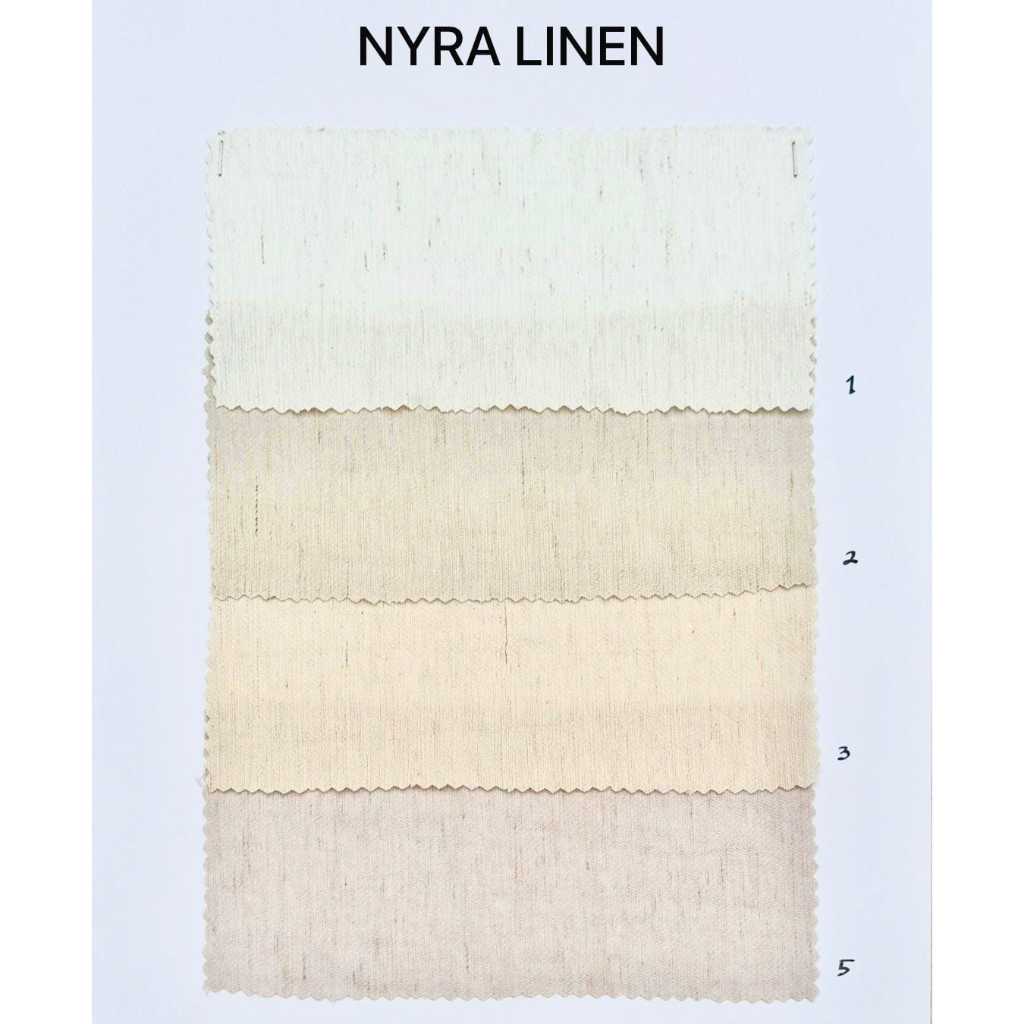 Kakania Textile 1 Roll Kain Nyra Linen