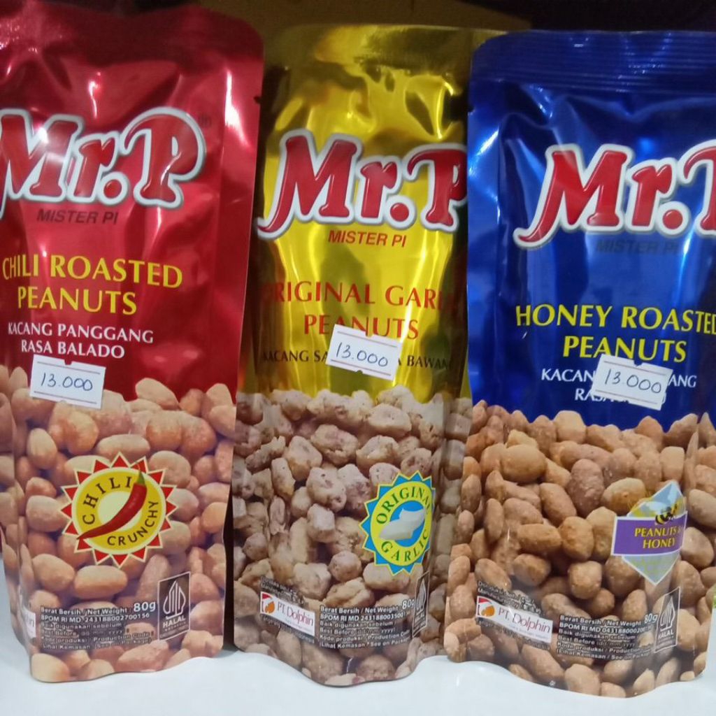 

mr.p kacang panggang 80g