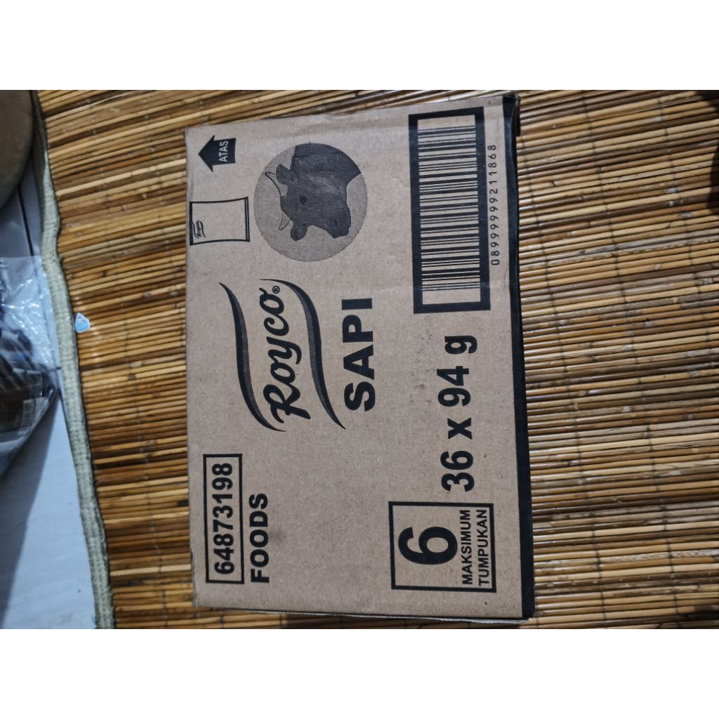 

Royko Sapi Dan Ayam Ukuran 94gr 1 Dus dan 1 Pcs