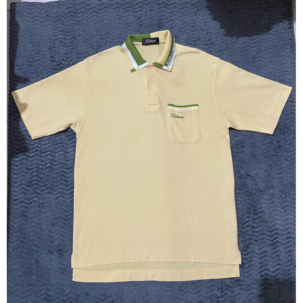 Titleist Polo Cotton Art Colar Golf Shirt