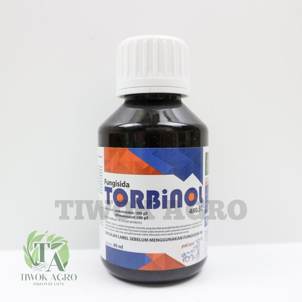 Torbinol 480 SC 80ml – Fungisida Sistemik Blas Padi, Antraknosa Cabai & Bercak Coklat Tomat