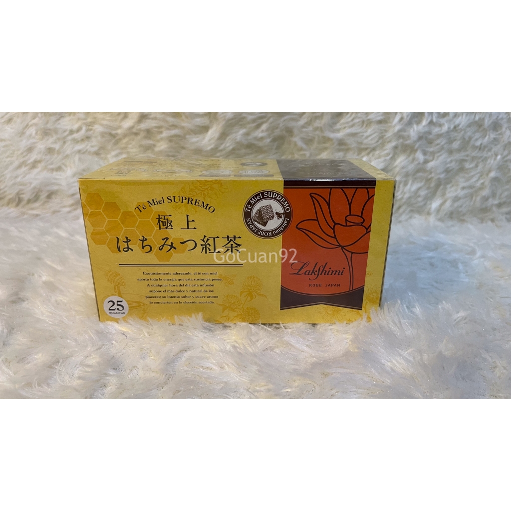 

Lakshmi Superior Honey Black Tea 25 Teabags – Teh Hitam Madu Premium Jepang