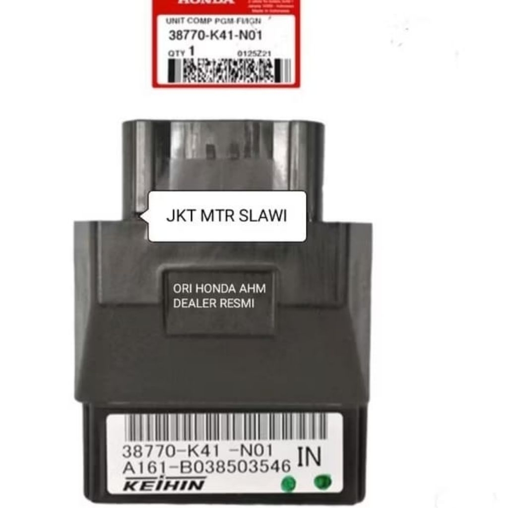 38770-K41-N01 Ecu supra x 125 f1 & blade 125 f1 ori honda ahm AHM