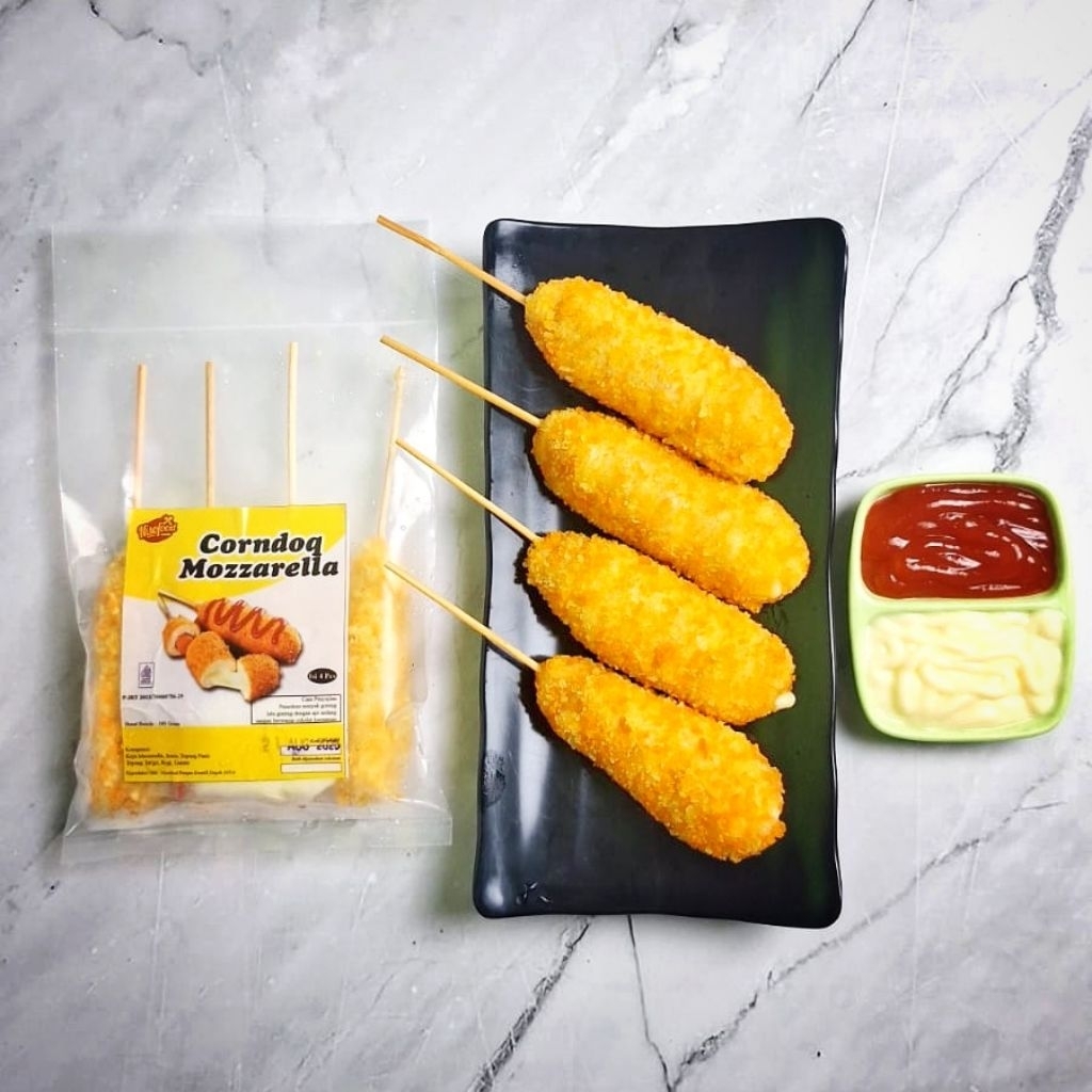 

Corndough Mozarella Frozen Nisofood isi 4 pcs