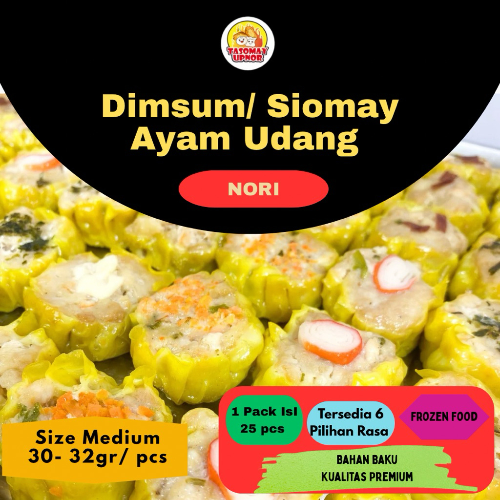 

Dimsum Ayam Udang Premium Nori 25pcs Halal Premium