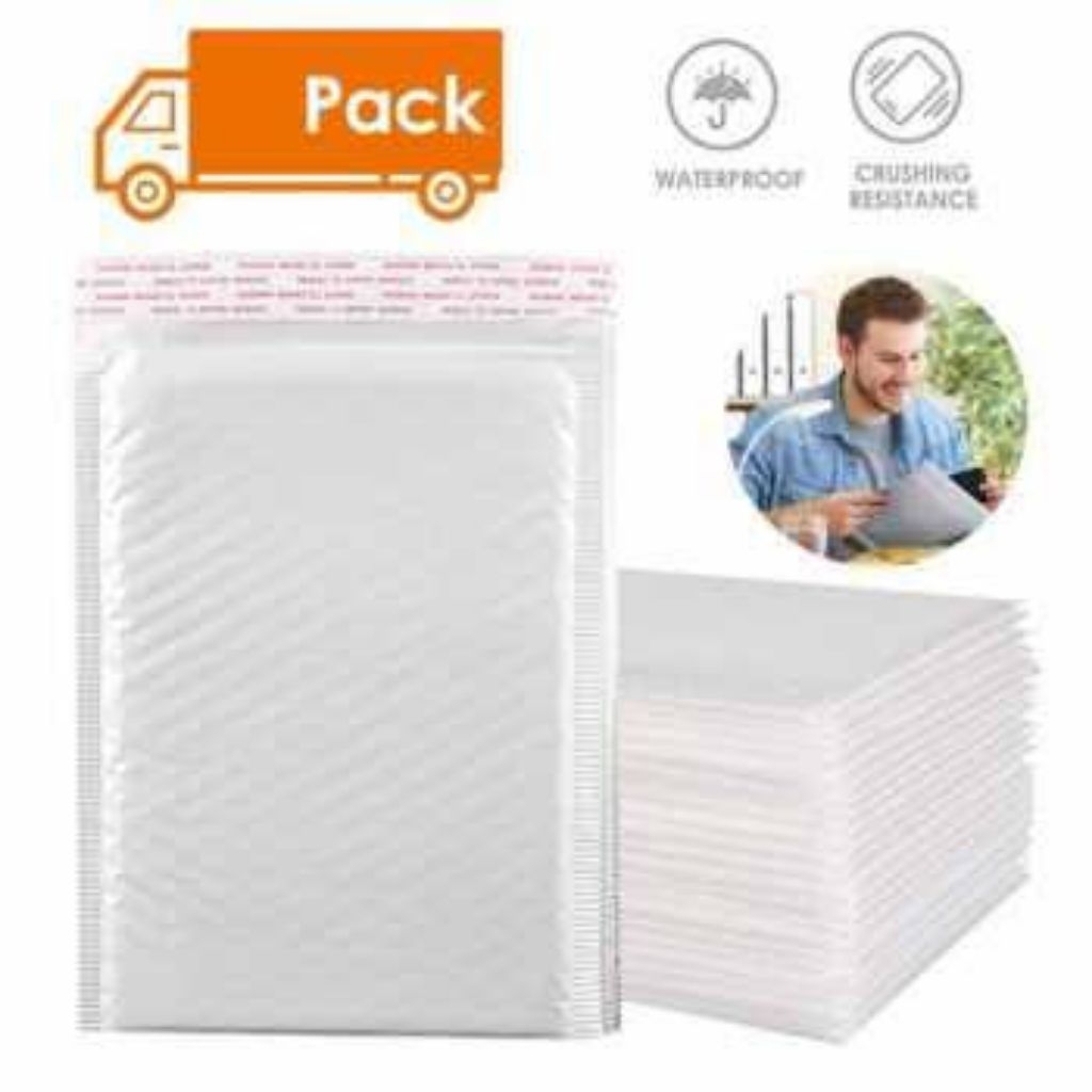 

YN820 Amplop Bubble Mailer Wrap Envelope Packaging PUTIH