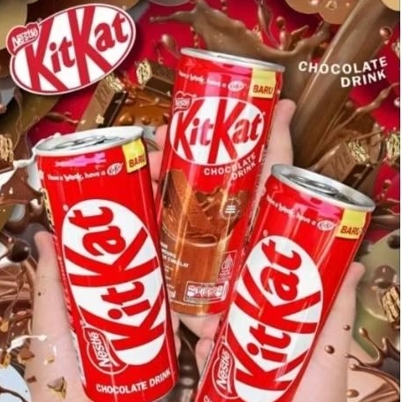 

Kitkat RTD Chocolate Drink Can 220ml 1 dus