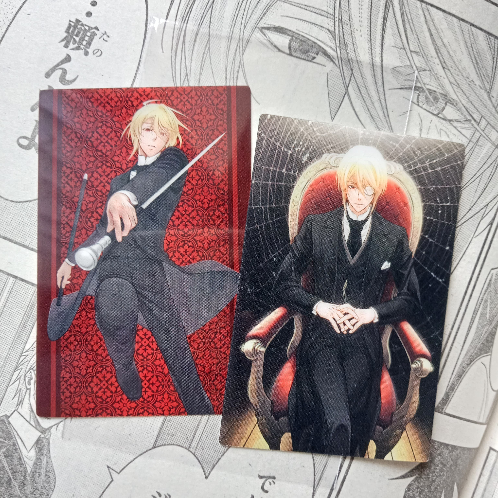 

MORIARTY THE PATRIOT Official Clear Bookmark William James Moriarty