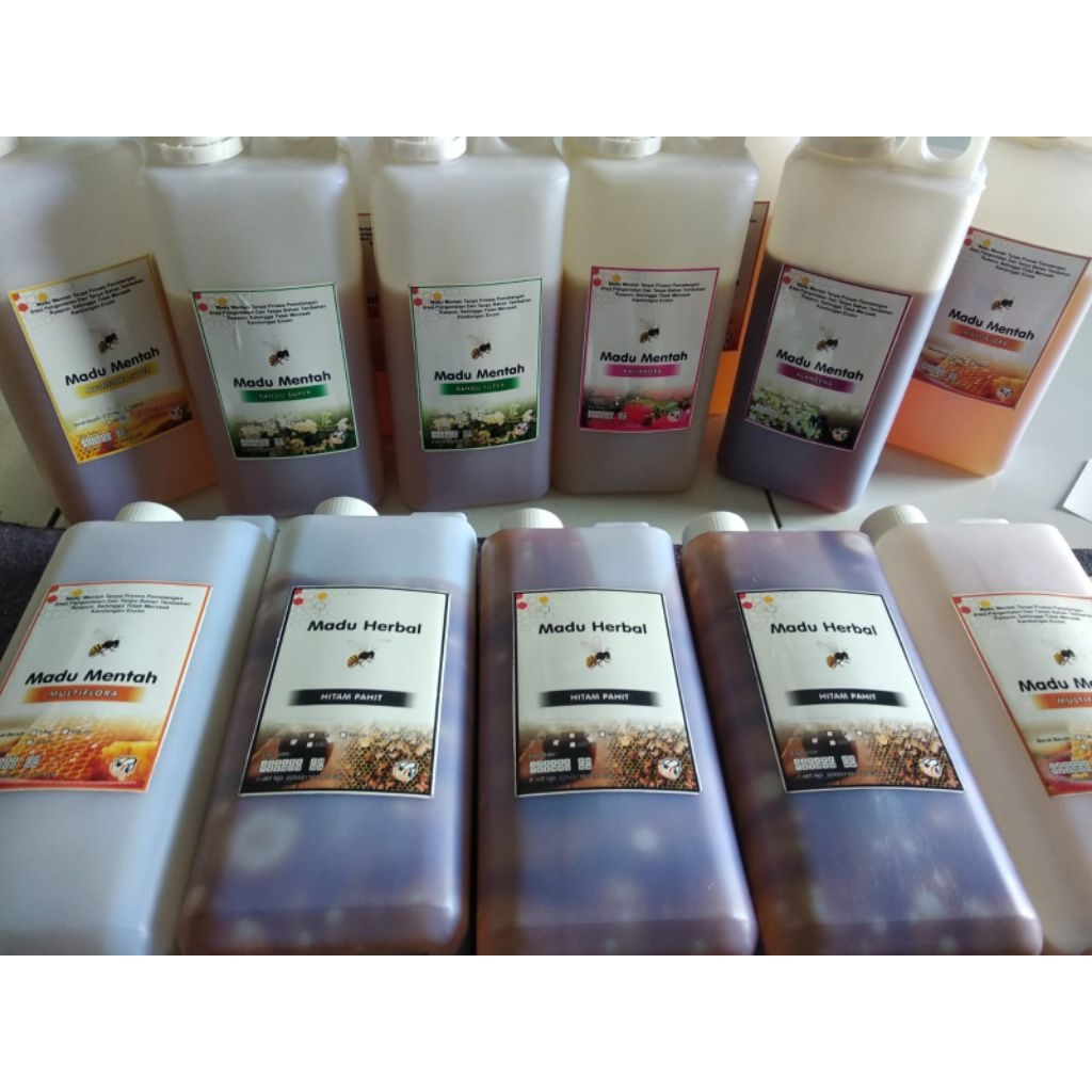 

MADU MENTAH - RAW HONEY 100% - VARIAN - MADU AMANAH