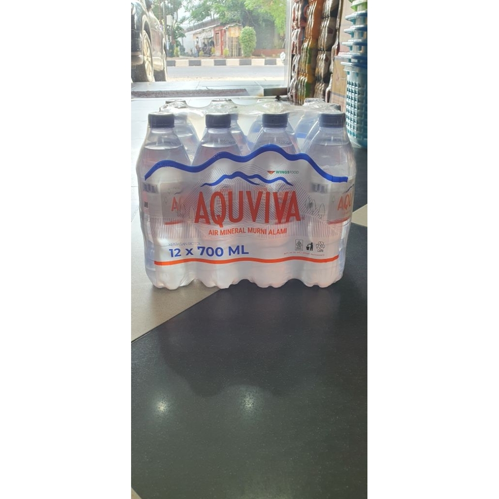 

Aquviva Air Mineral Murni Alami 12x700ml ( Kemasan Botol )