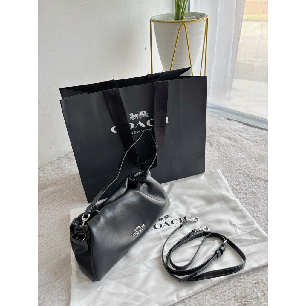 (PRELOVED)COACH Faye Shoulder Bag With Ruching