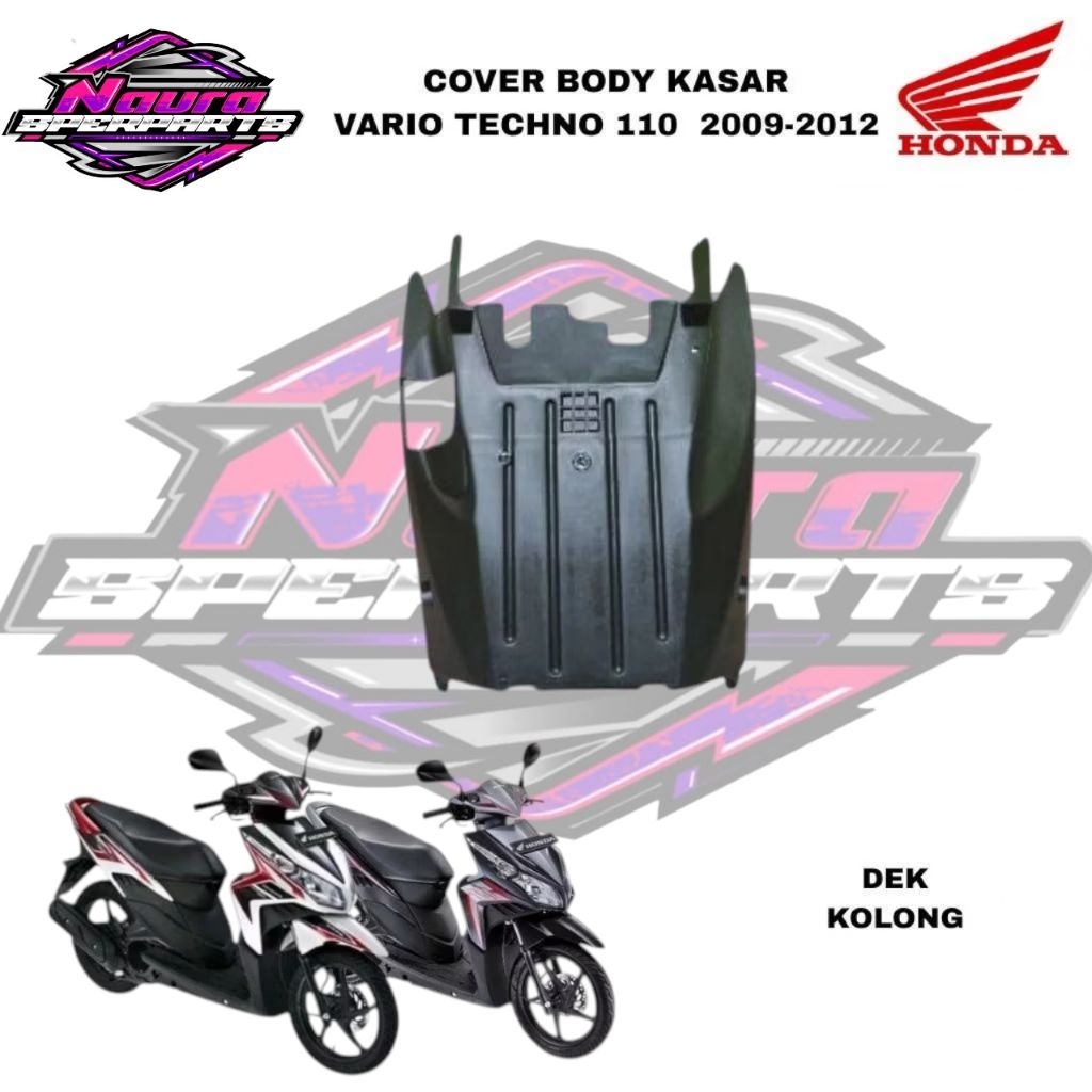 Bordes Dek Kolong Honda Vario Techno 110 Karbu 2009 2010 2011 2012 / Body Kasar Vario