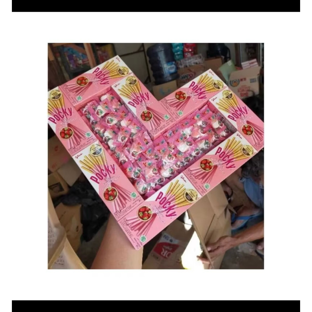 

Pocky Bentuk Love (packing aman)