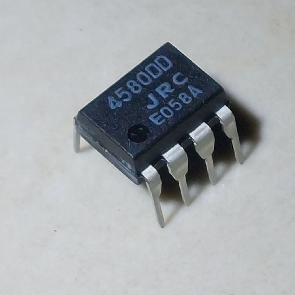 4580DD Dip-8 Tancap JRC NJM4580DD 4580 DD JRC4580DD IC Audio Amplifier Japan Radio Nisshinbo Dual Op