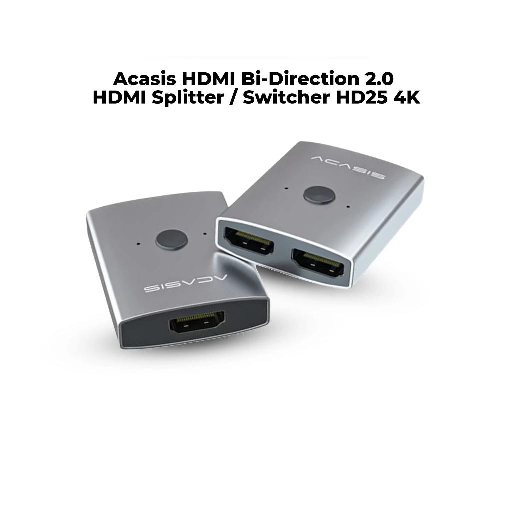 Acasis HDMI Switch Bi-Direction 2.0 HDMI Splitter