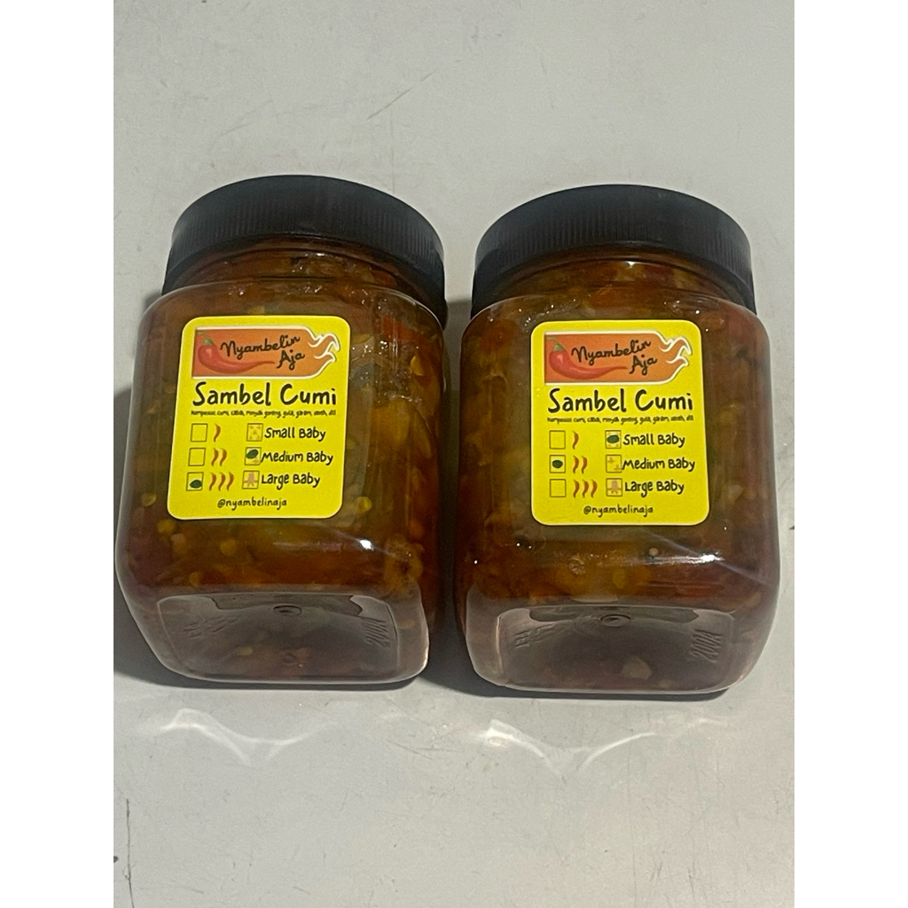 

Sambel Baby Cumi Pedas Mantap “Nyambelin Aja” 200gram