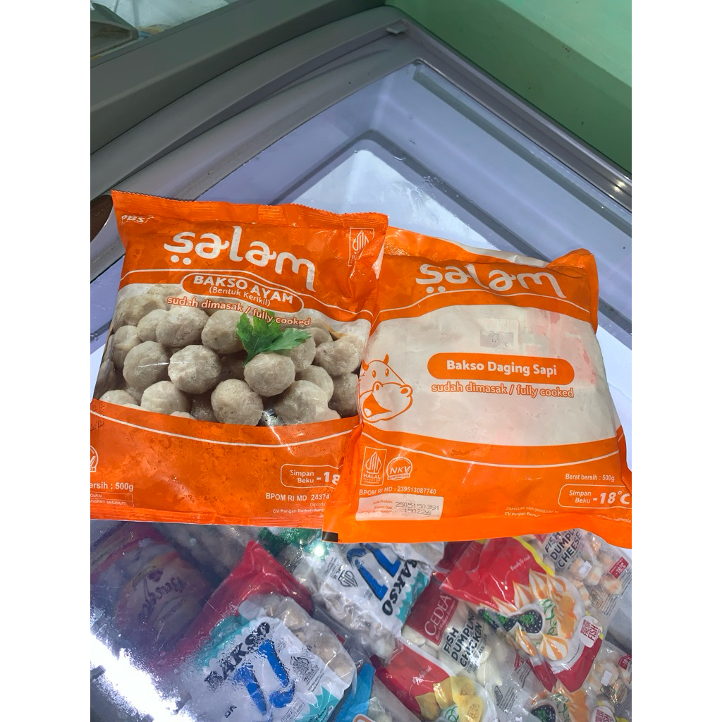 

salam bakso frozen