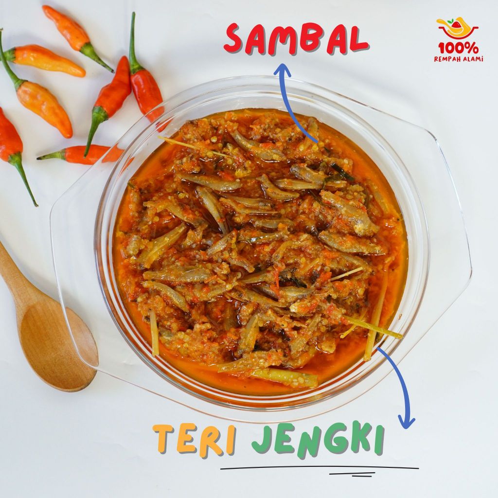 

Forcysn 100Persen - Sambal Teri Jengki Kering Udang 150Gr Dan 500Gr
