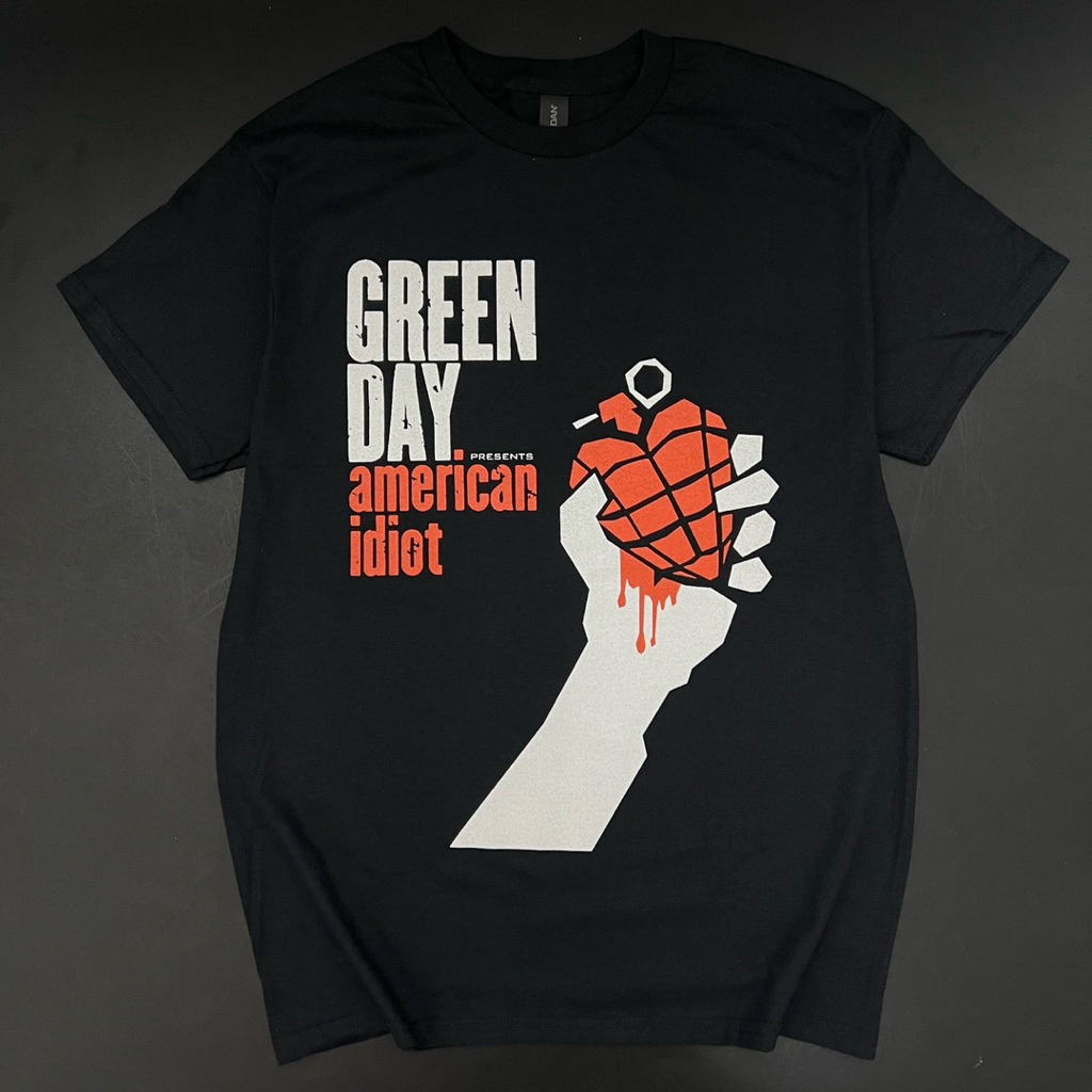Kaos Green Day Official - American Idiot