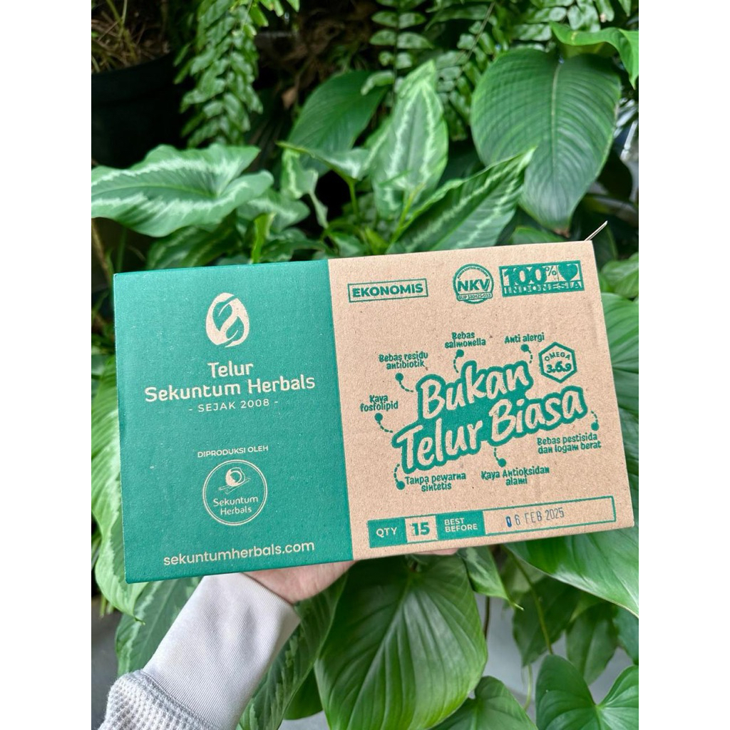 

telur herbal sekuntum