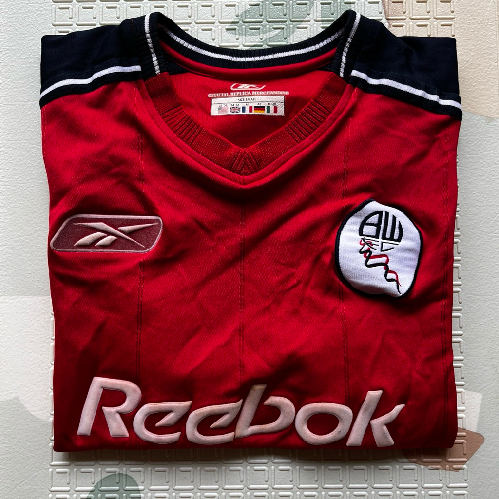 Jersey Bolton Wonderers Original NNS DAVIES Remake