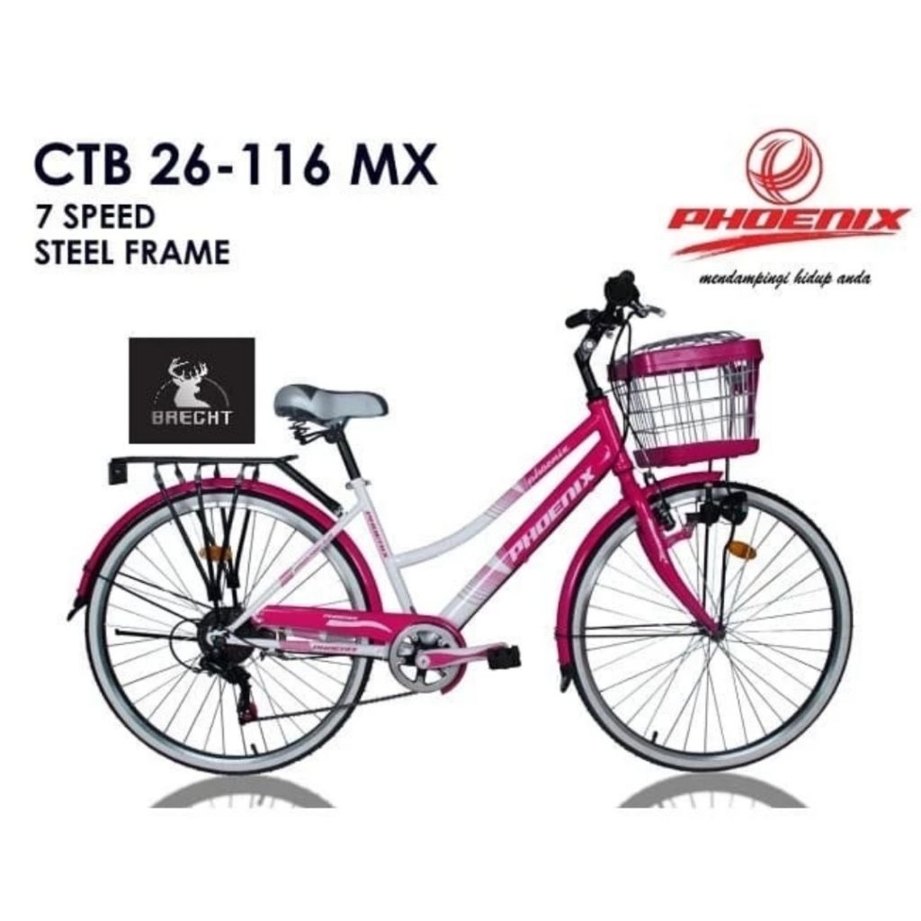 Sepeda Keranjang/CTB PHOENIX 116 MX 26Inch 7Speed