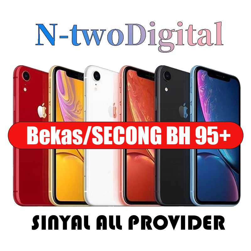 IBOX iP XR 128GB/64GB Second BH 95+ Mulus Normal Fullset No Recond No Refurbish