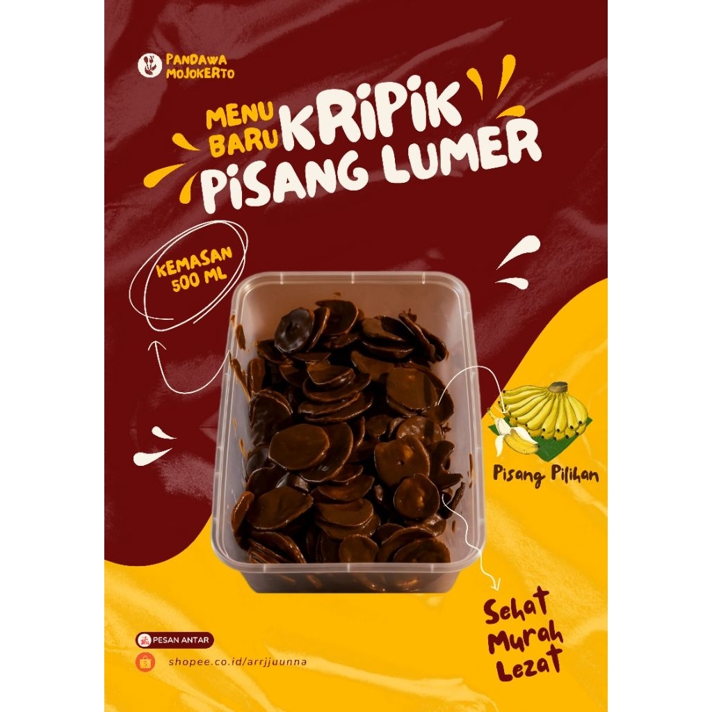 

kripik pisang lumer
