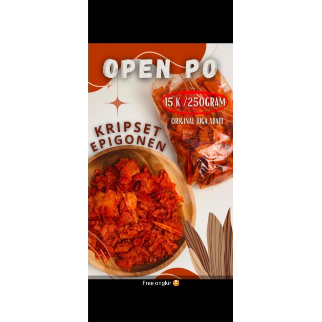 

kripset epigonen pedas renyah