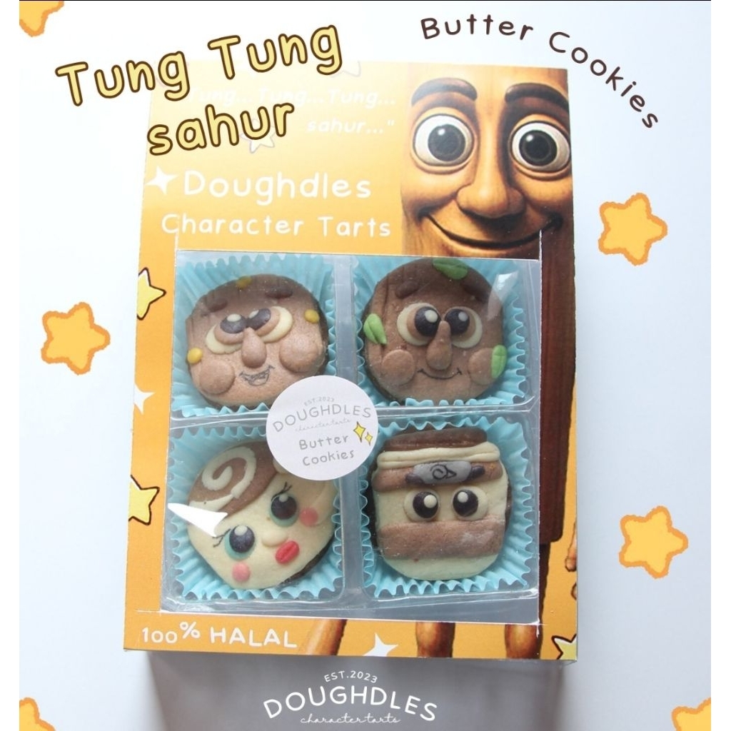 

Butter Cookies Karakter TUNG TUNG SAHUR