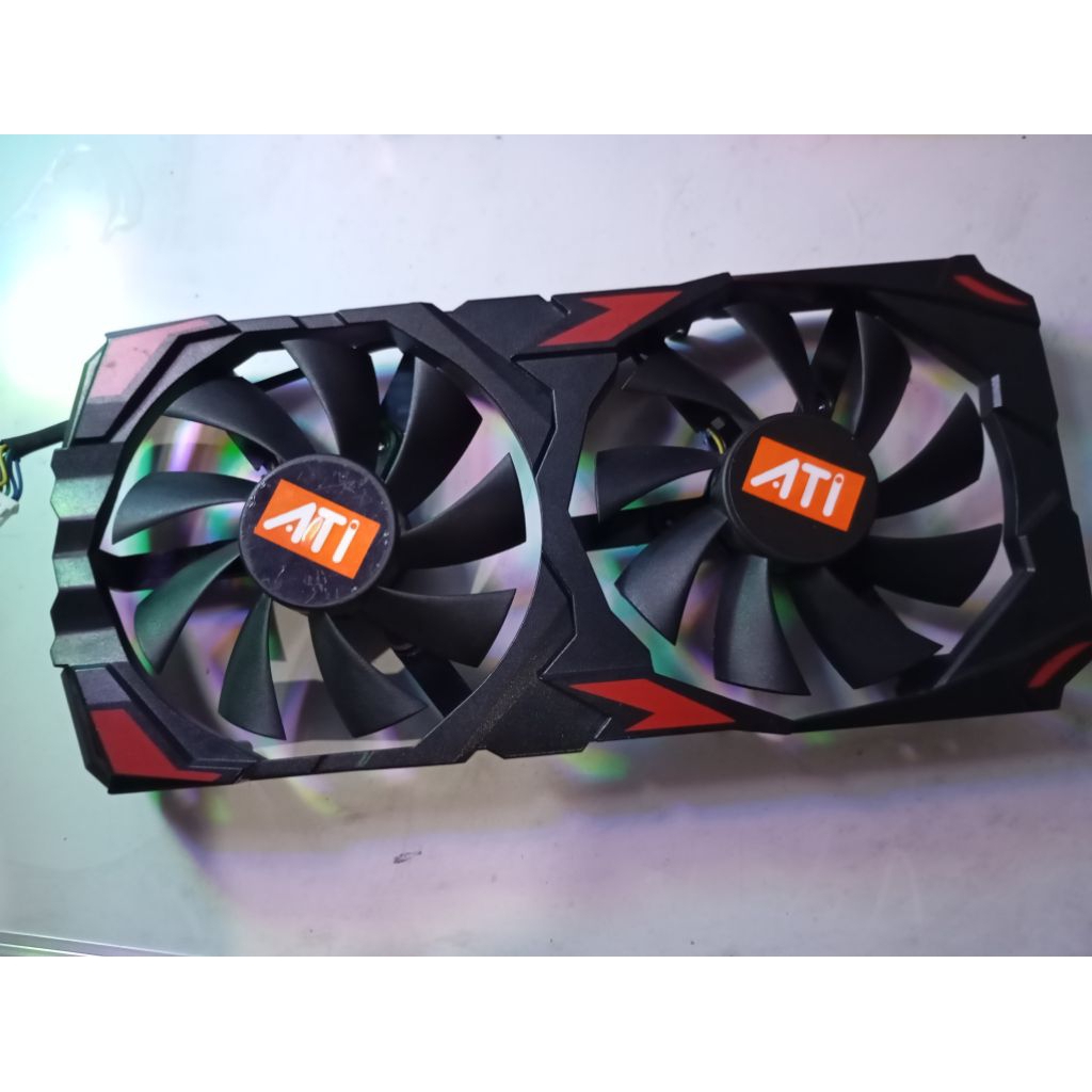 Fan bekas VGA ATX RX580 8GB + Heatsink