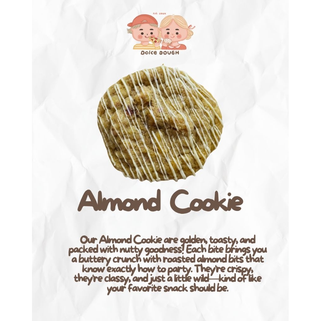 

Almond Cookie by Dolce Dough
