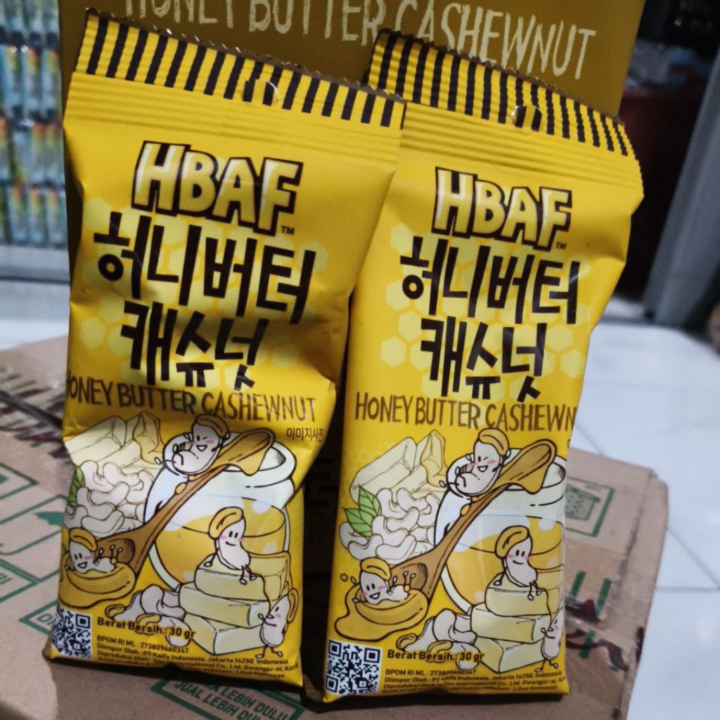 

HBAF ALmoNd wasabi, hbaf almond korea30gr termurah