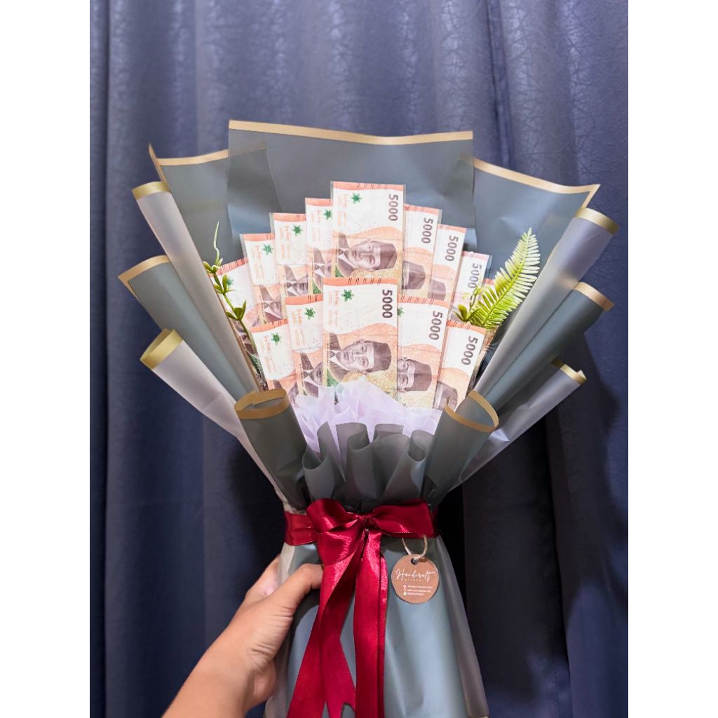 

[BISA REQUEST] Buket Uang 5 ribuan Kekinian – Hadiah Ulang Tahun / Wisuda / Lamaran