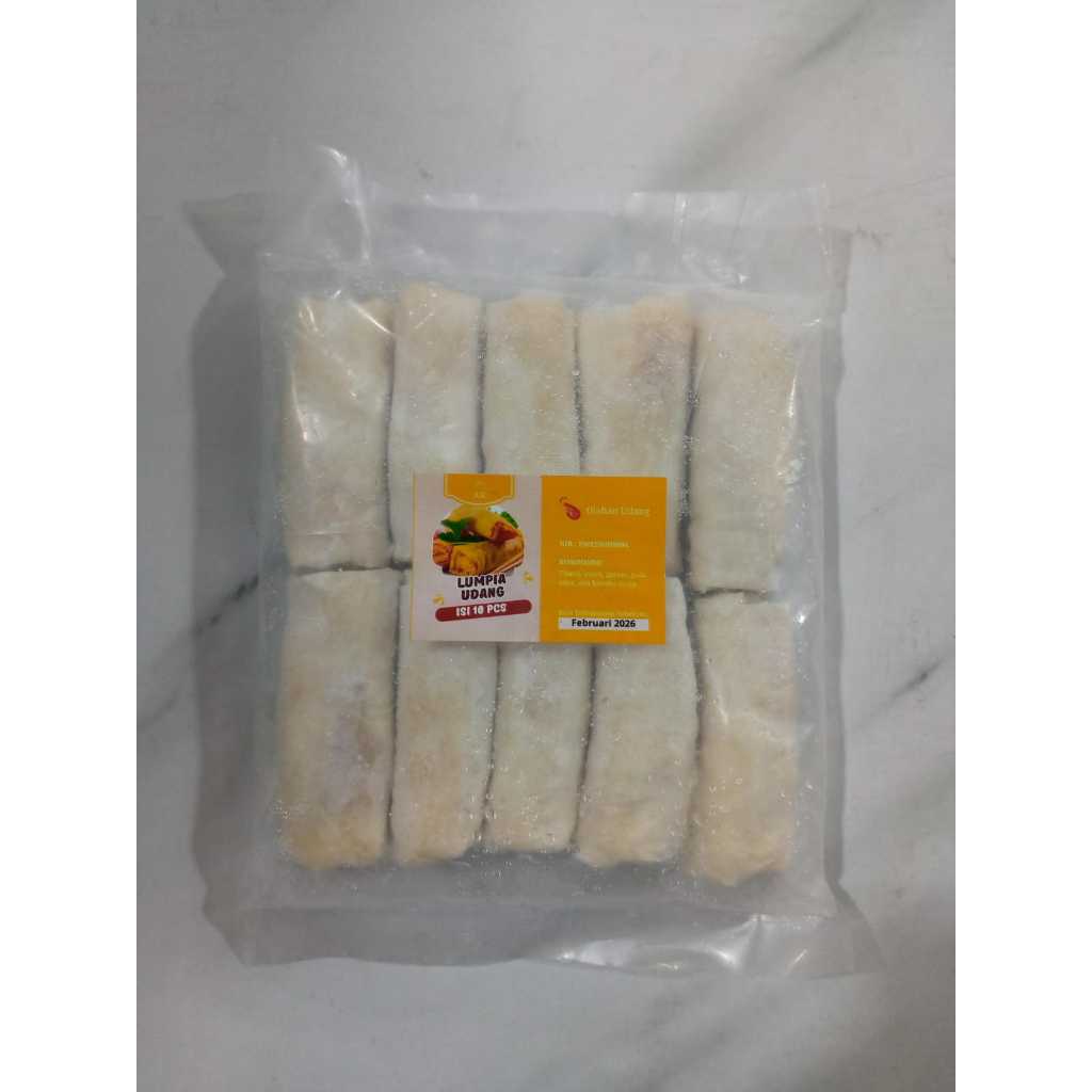 

Lumpia Udang Kemasan Isi 10